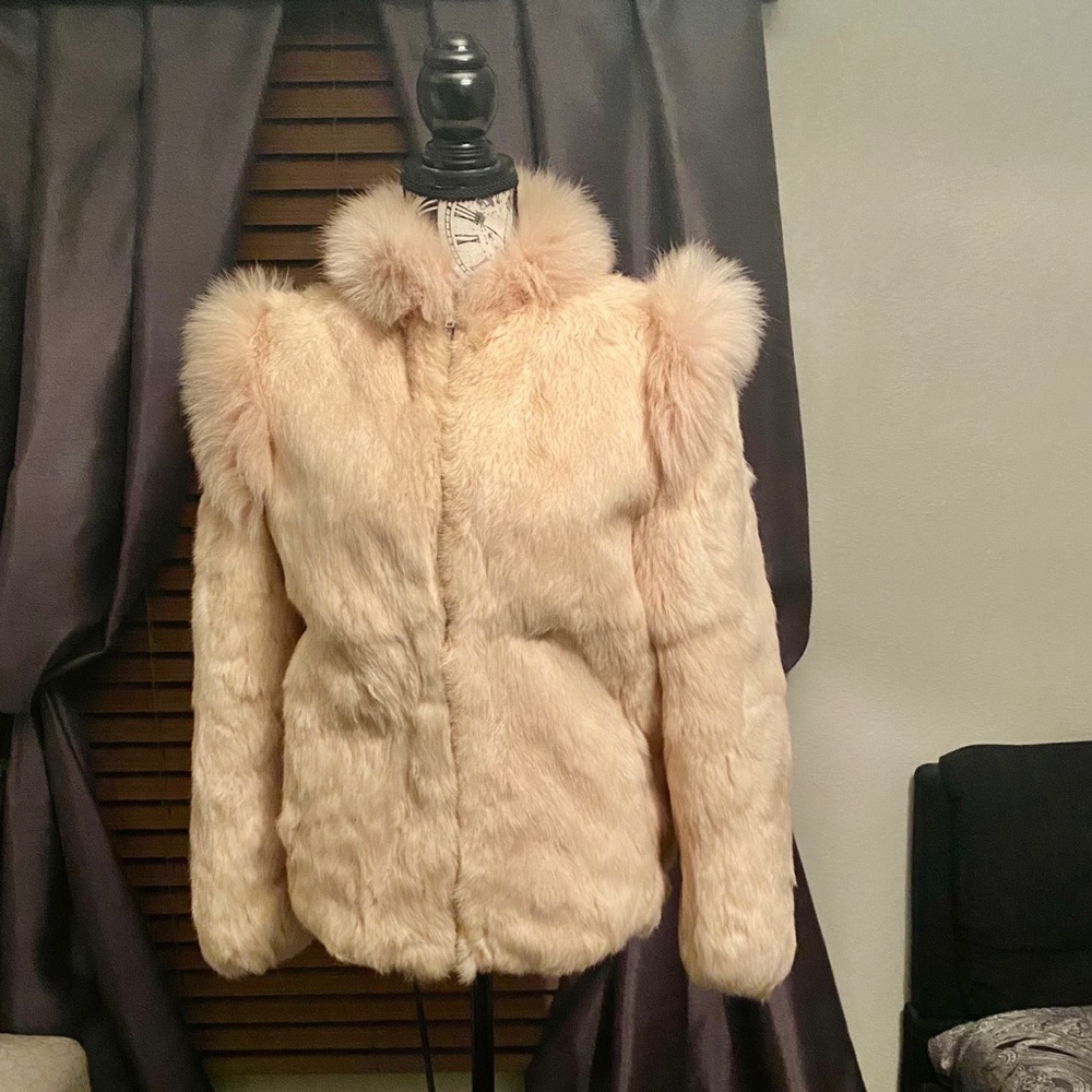 Vintage Princess Caravelle 100% Rabbit Fur Coat